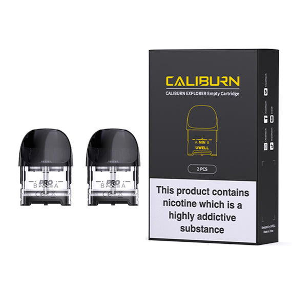 UWELL CALIBURN EXPLORER EMPTY CARTRIDGE (2) Main image