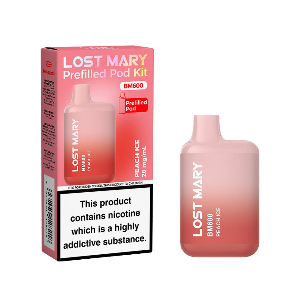LOST MARY BM600 2025 PEACH ICE (10) Main image