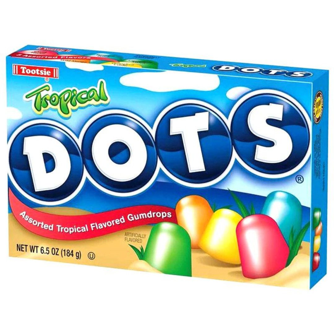 Tootsie Dots Tropical 184g Theatre Box 12 Pack Main image