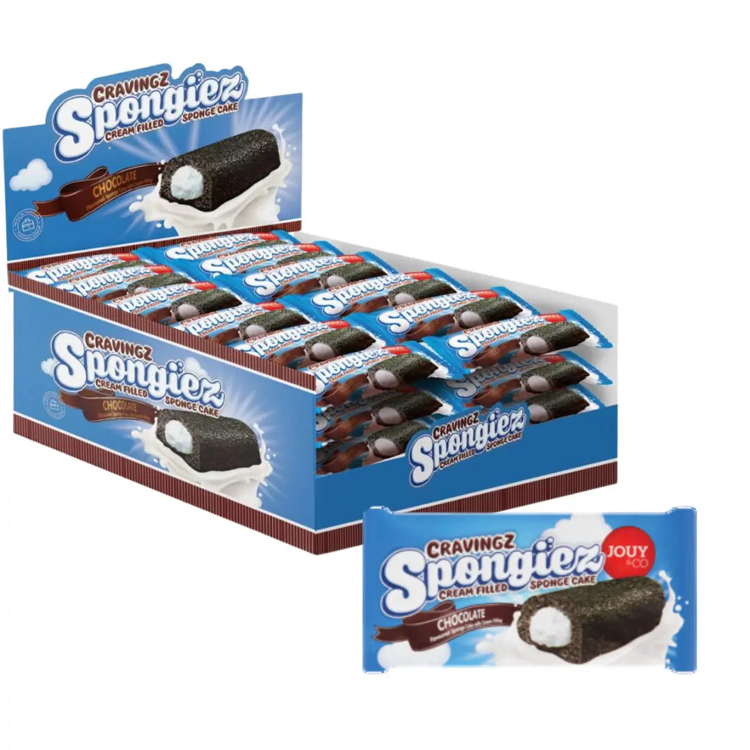Cravingz Spongiez Chocolate Flavour 45g 24 Pack