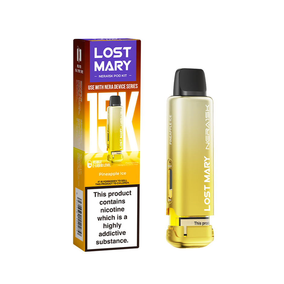 LOST MARY NERA 15K POD PINEAPPLE ICE (5) Main image