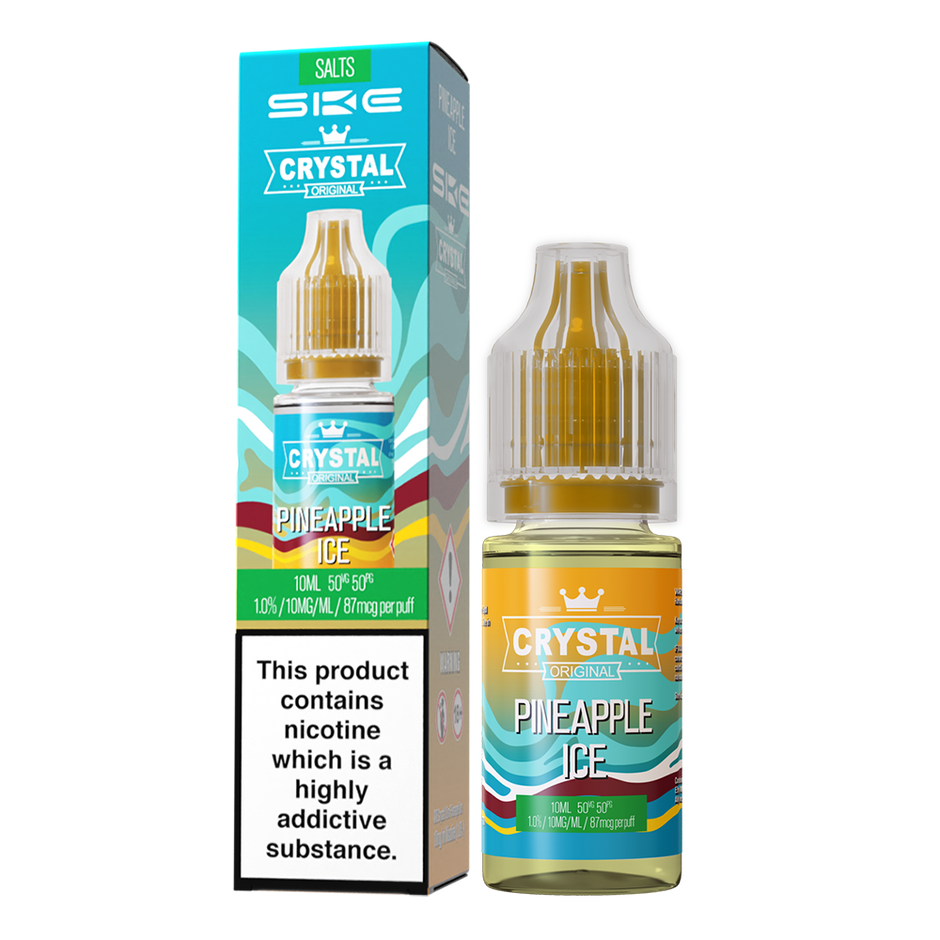 SKE CRYSTAL ORIGINAL SALTS 10ML PINEAPPLE ICE (10) Main image
