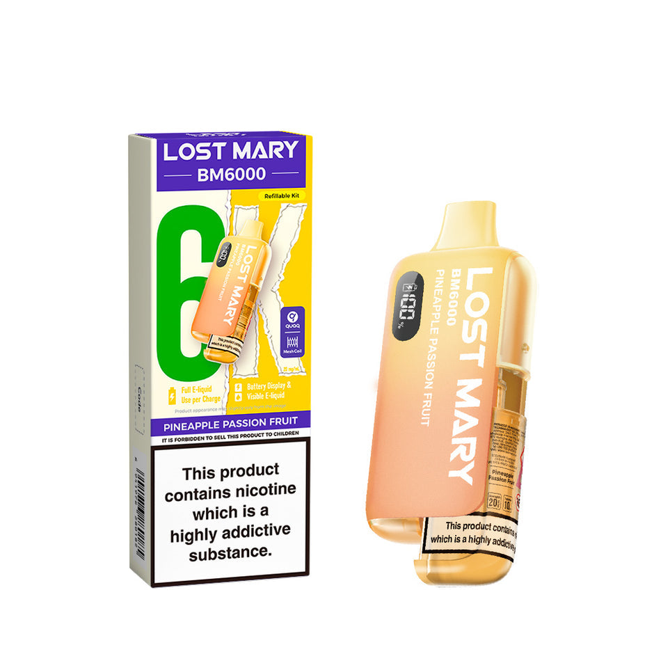 LOST MARY BM6000 KIT PINEAPPLE PASSION FRUIT (5) Main image