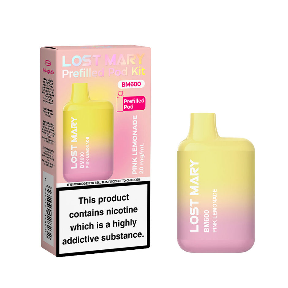 LOST MARY BM600 2025 PINK LEMONADE (10) Main image