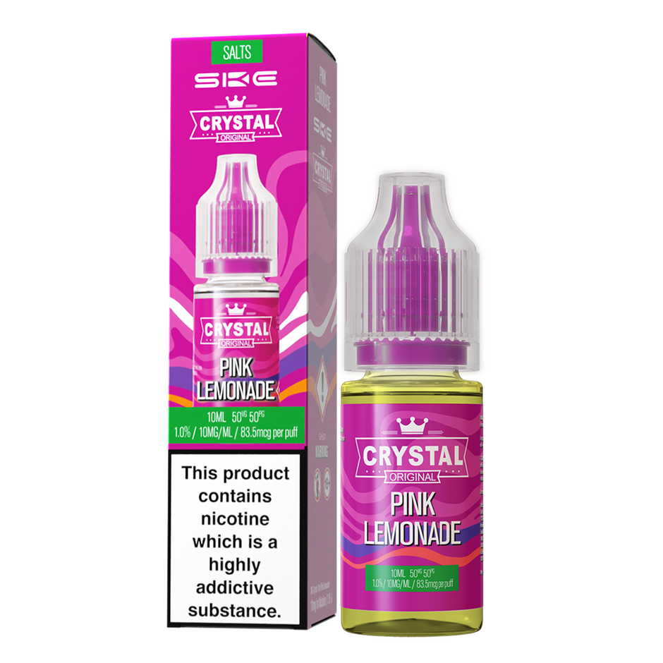 SKE CRYSTAL ORIGINAL SALTS 10ML PINK LEMONADE (10)