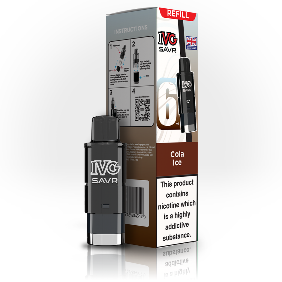 IVG SAVR 3K REFILL COLA ICE (5)