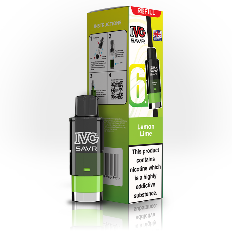IVG SAVR 3K REFILL LEMON LIME (5) Main image