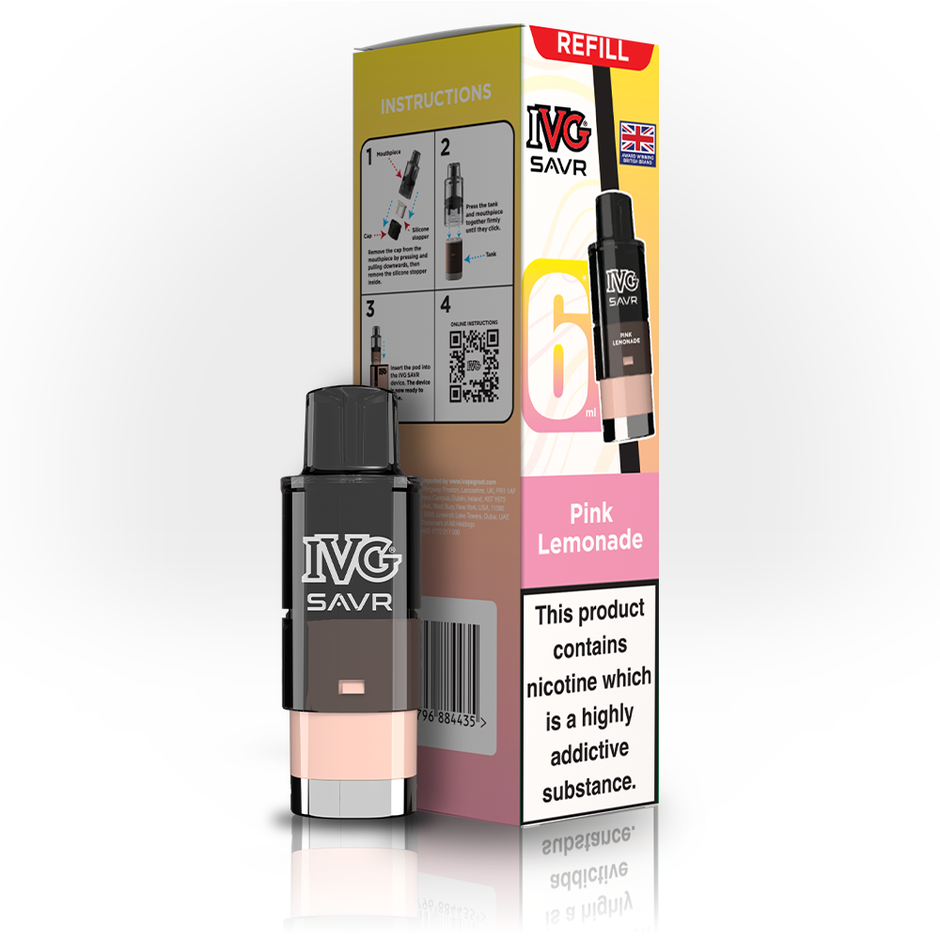 IVG SAVR 3K REFILL PINK LEMONADE (5) Main image