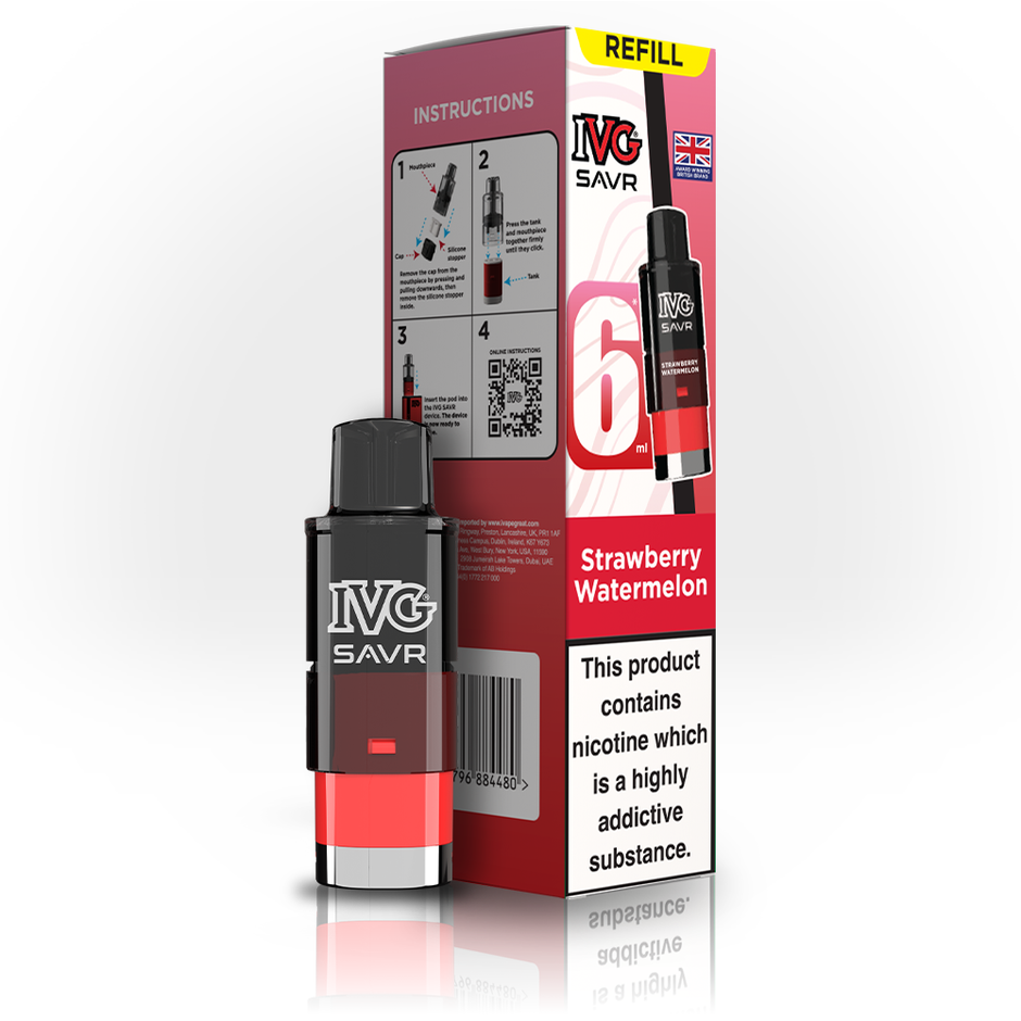 IVG SAVR 3K REFILL STRAWBERRY WATERMELON (5) Main image
