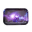 Medium Metal Rolling Tray- Galaxy Print