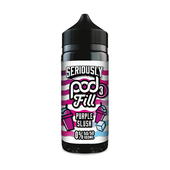 DOOZY SERIOUSLY POD FILL 3 100ML PURPLE SLUSH Main image