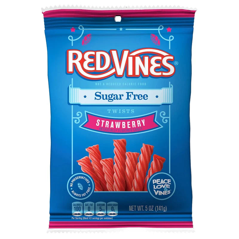 Red Vines Sugar Free Twist Strawberry 141g
