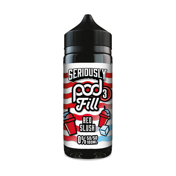 DOOZY SERIOUSLY POD FILL 3 100ML RED SLUSH Main image