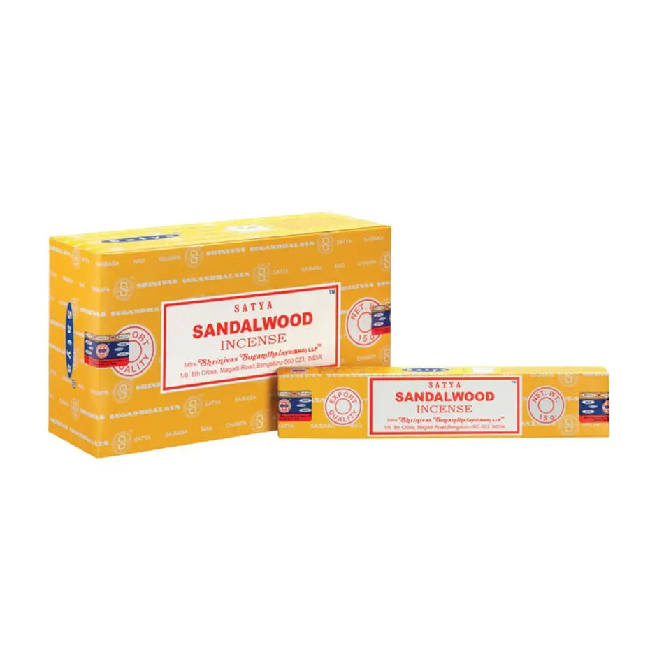 SATYA SANDALWOOD 15G  12PK