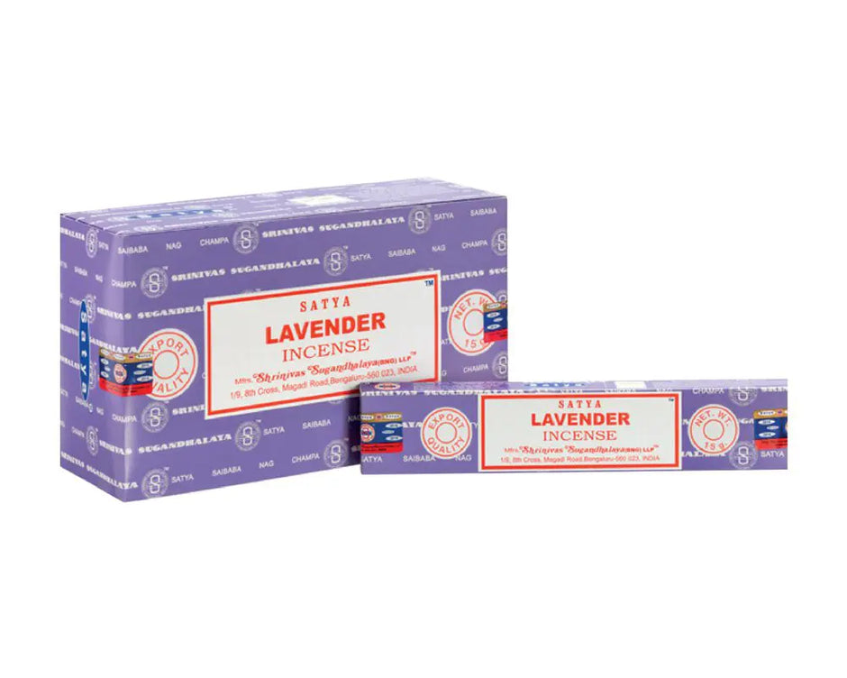 SATYA LAVENDER 15G  12PK