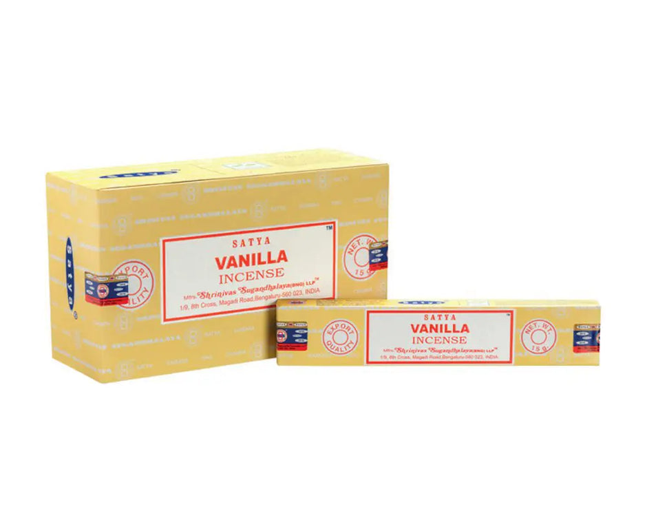 SATYA VANILLA 15G  12PK