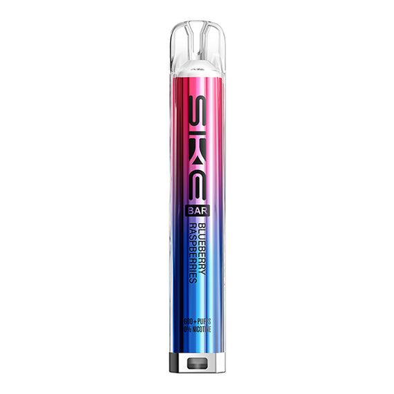 SKE BAR 600 ZERO NICOTINE BLUEBERRY RASPBERRIES (10) Main image