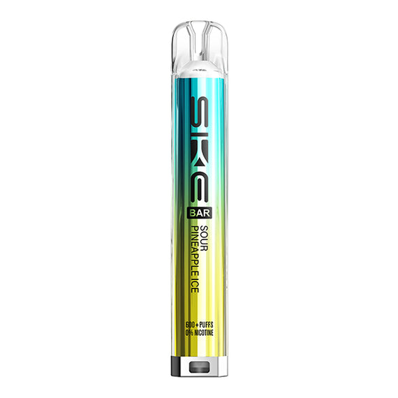 SKE BAR 600 ZERO NICOTINE SOUR PINEAPPLE ICE (10) Main image