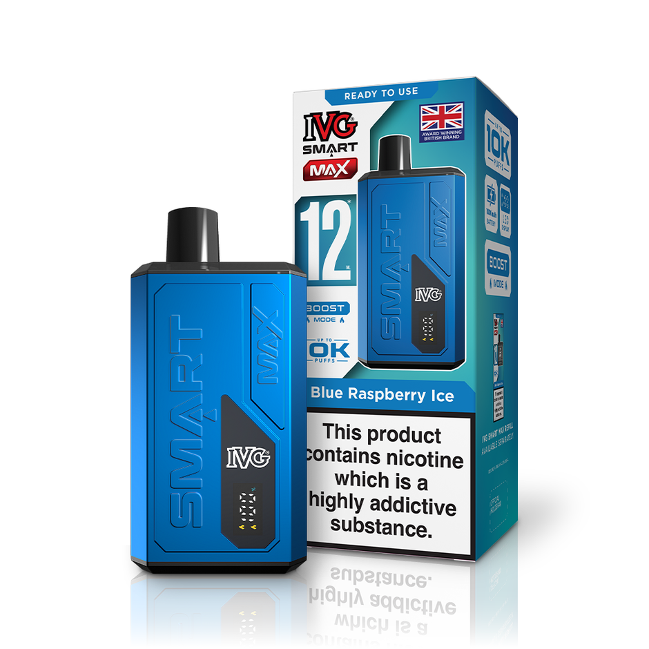 IVG SMART MAX KIT BLUE RASPBERRY ICE (5) Main image