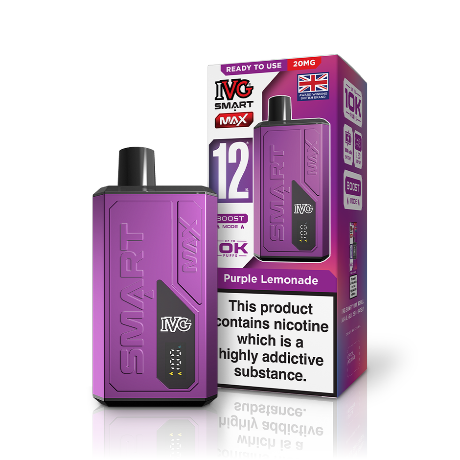 IVG SMART MAX KIT PURPLE LEMONADE (5) Main image