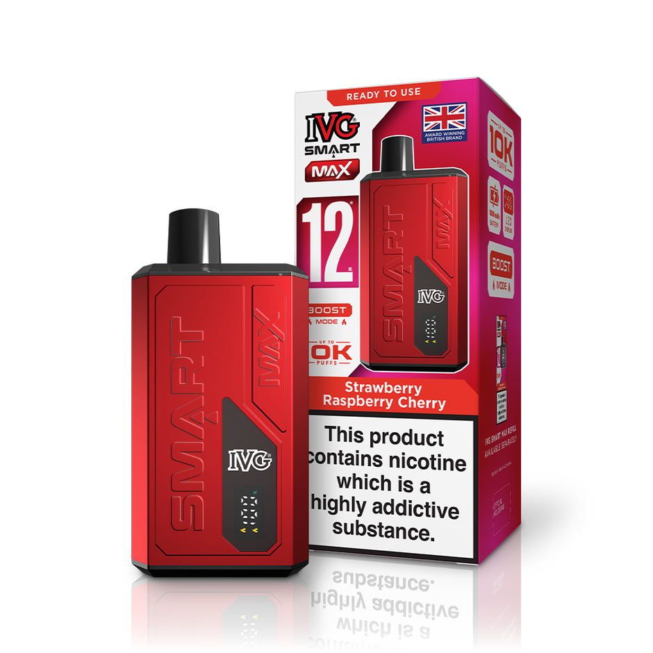 IVG SMART MAX KIT STRAWBERRY RASPBERRY CHERRY (5) Main image