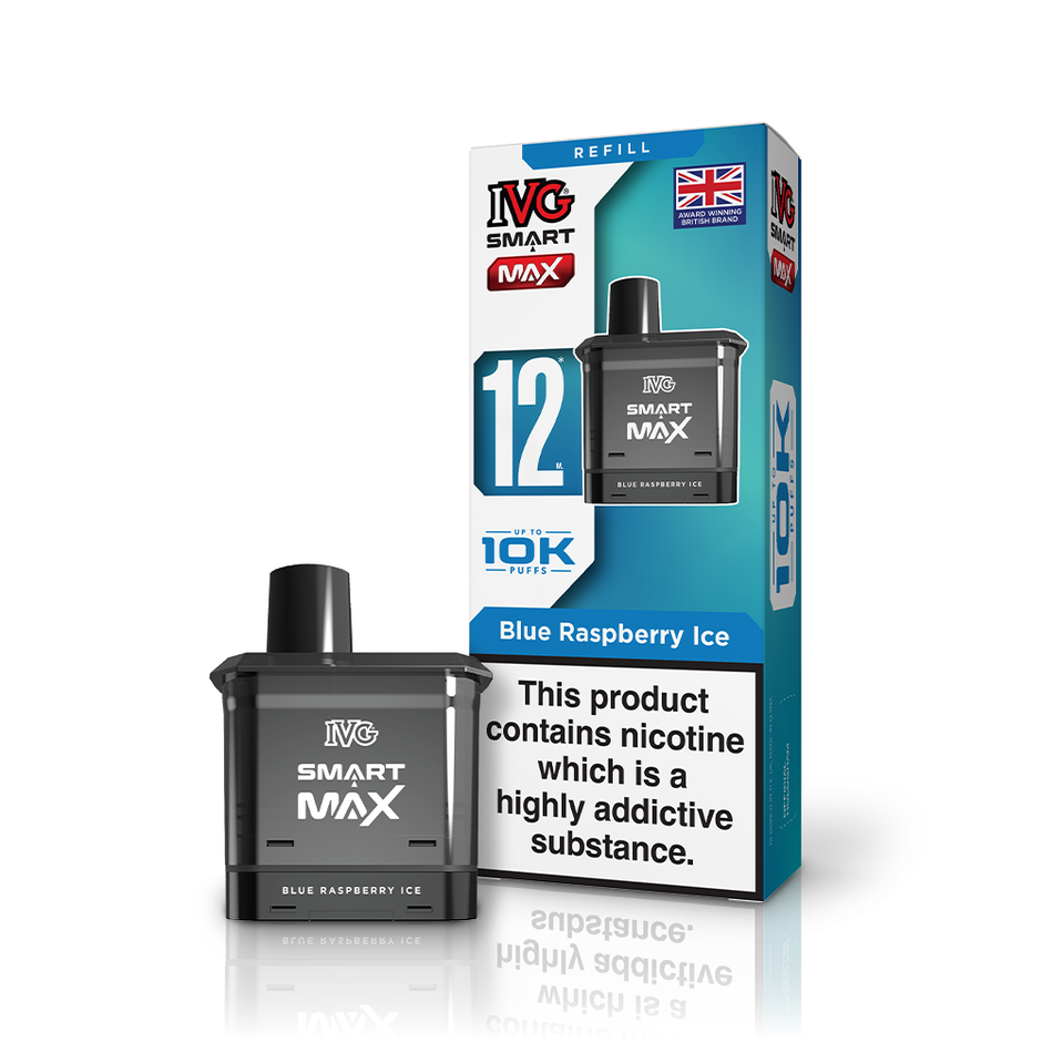 IVG SMART MAX REFILL BLUE RASPBERRY ICE (5) Main image