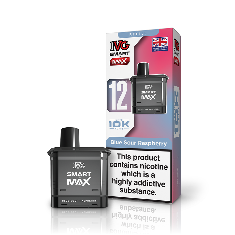 IVG SMART MAX REFILL BLUE SOUR RASPBERRY (5) Main image