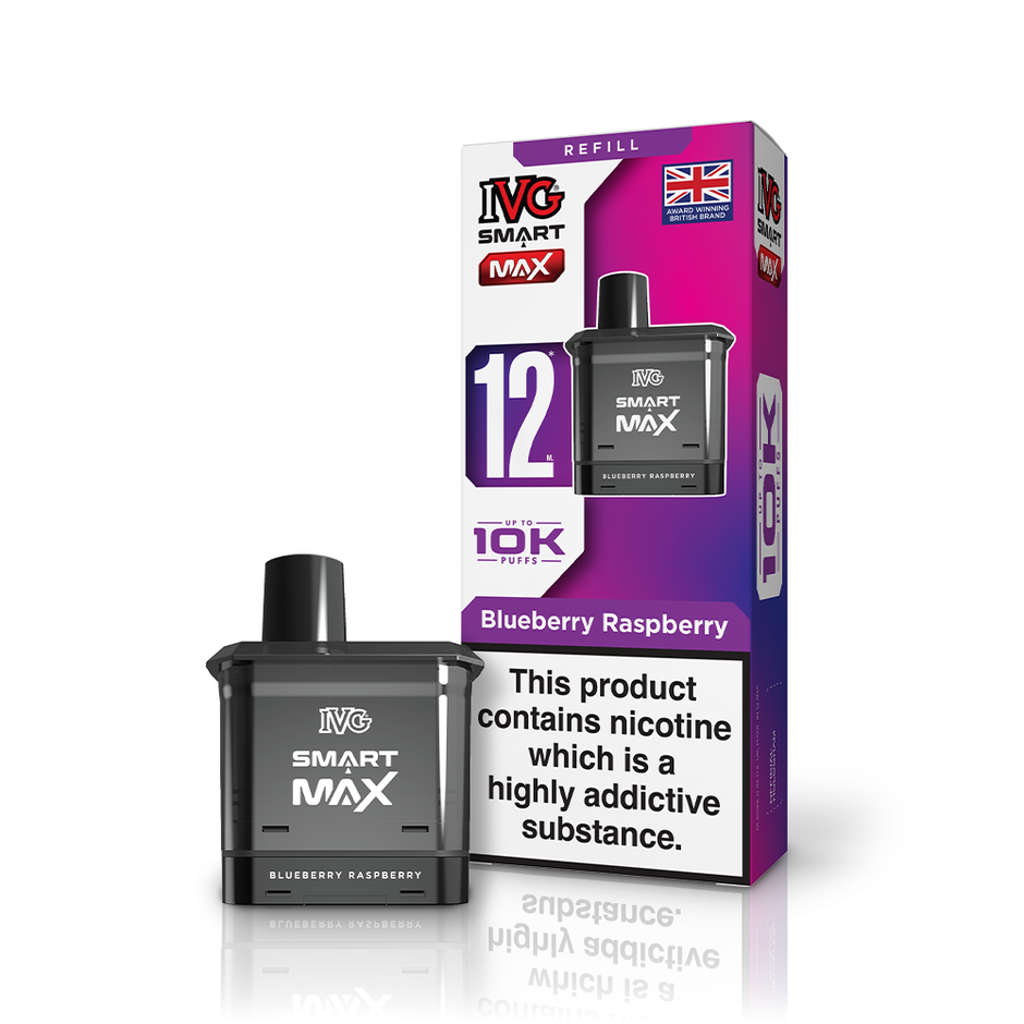 IVG SMART MAX REFILL BLUEBERRY RASPBERRY (5) Main image