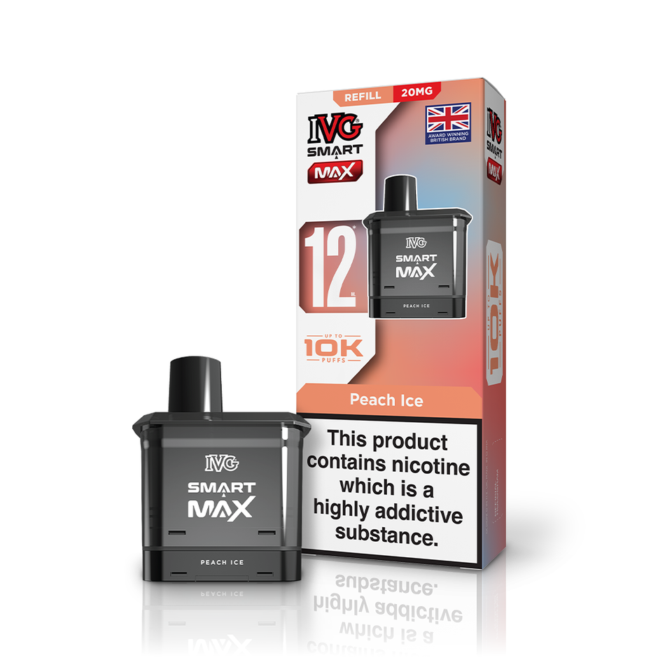 IVG SMART MAX REFILL PEACH ICE (5) Main image