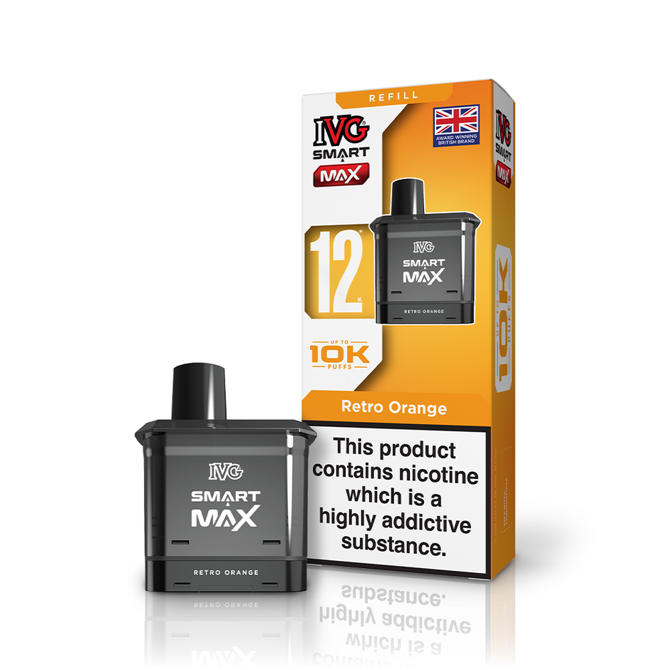 IVG SMART MAX REFILL RETRO ORANGE (5) Main image