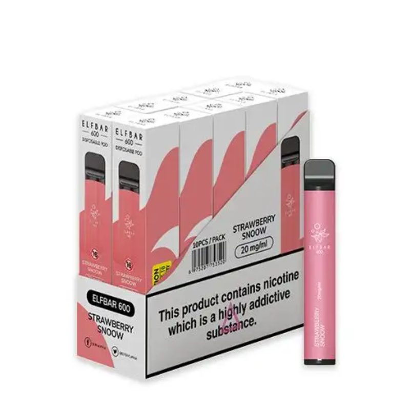 ELF BAR STRAWBERRY SNOOW 10 PACK Main image