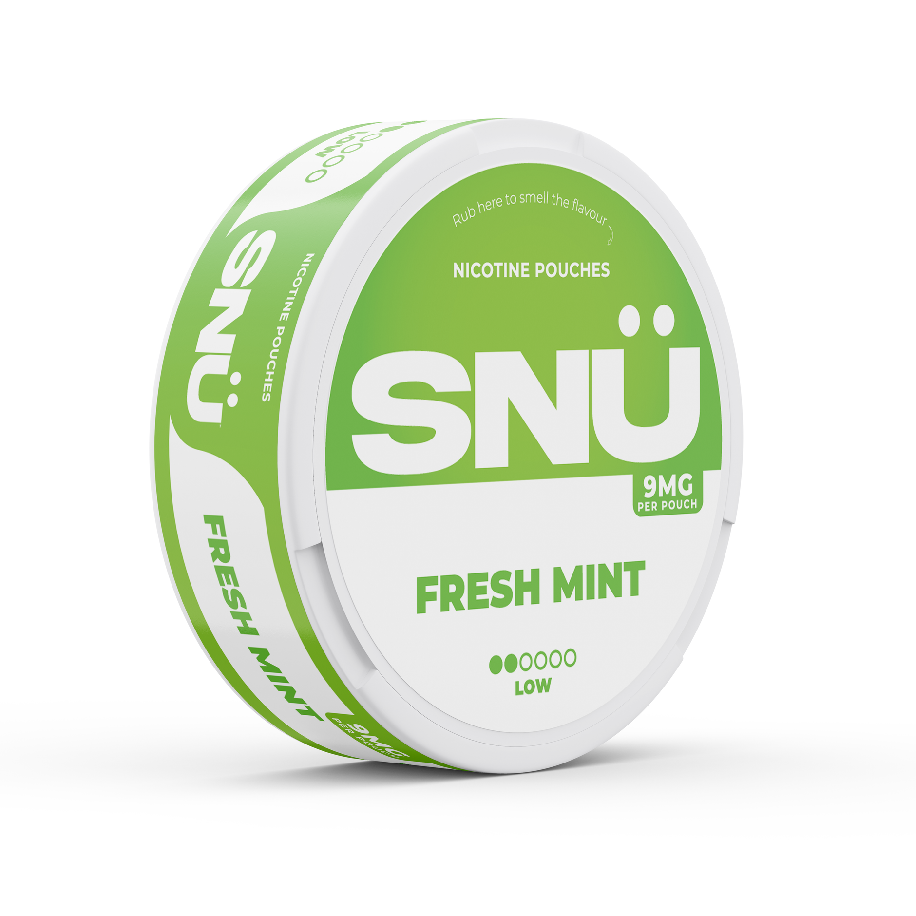 SNU NICOTINE POUCHES FRESH MINT (5) Main image