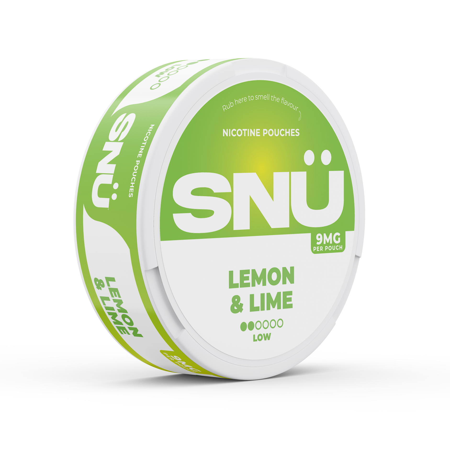 SNU NICOTINE POUCHES LEMON & LIME (5) Main image