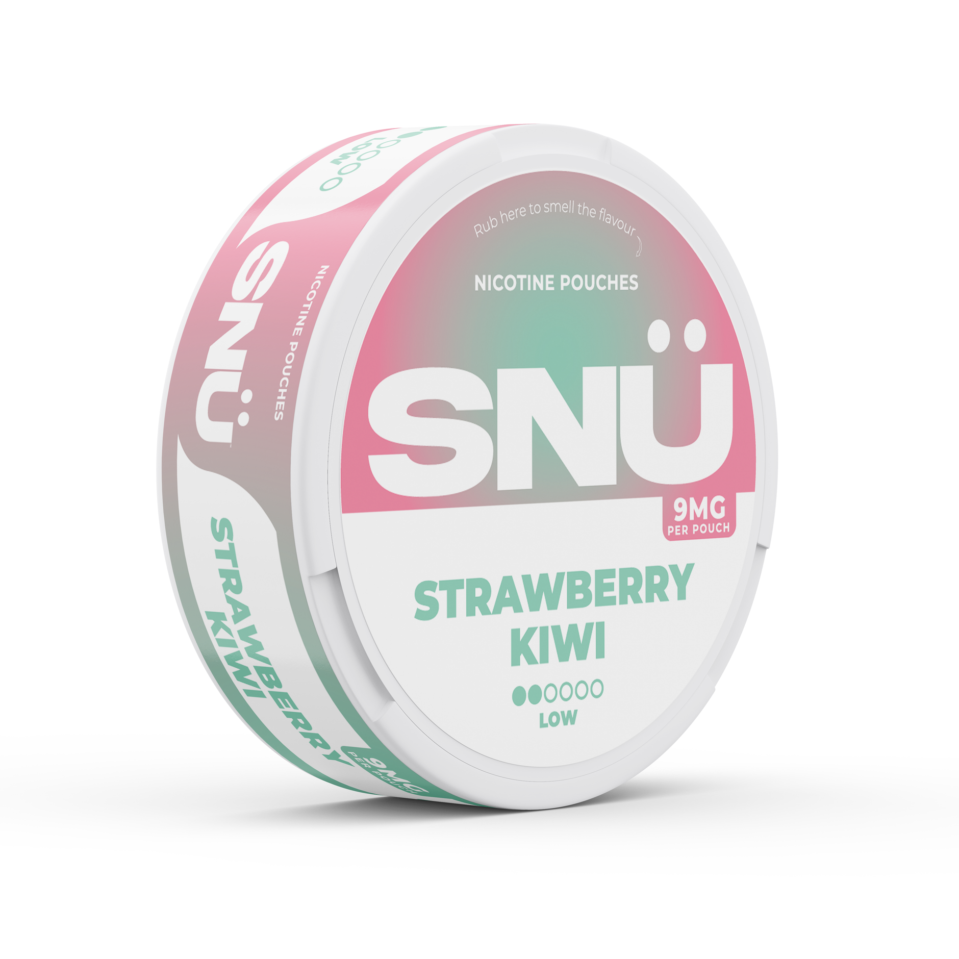 SNU NICOTINE POUCHES STRAWBERRY KIWI (5) Main image