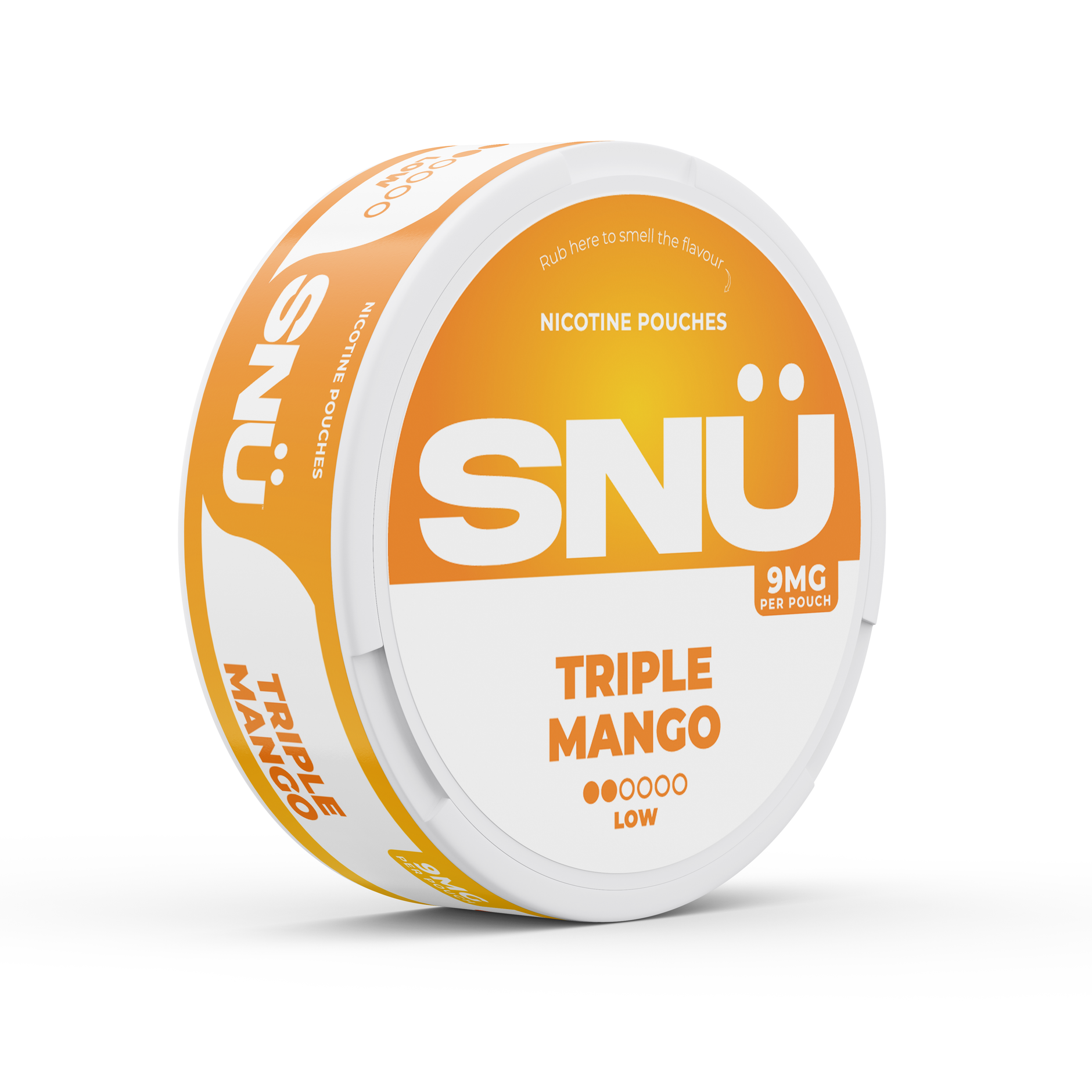 SNU NICOTINE POUCHES TRIPLE MANGO (5) Main image