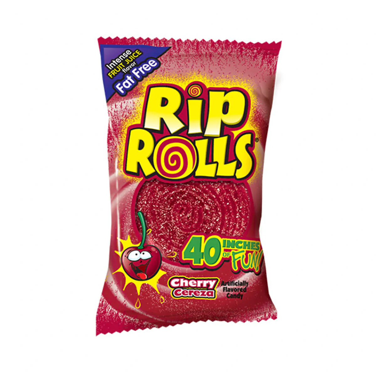 Rip Rolls Cherry Flavour 40 Rolls