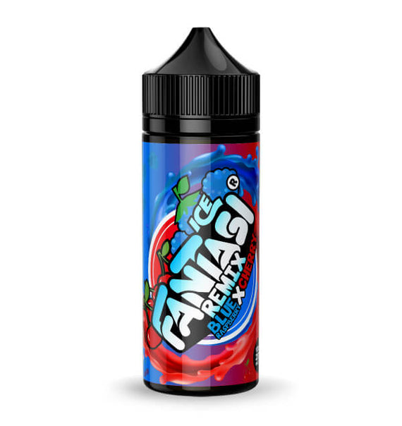 FANTASI REMIX 100ML SHORTFILL BLUE RASPBERRY X CHERRY ICE Main image