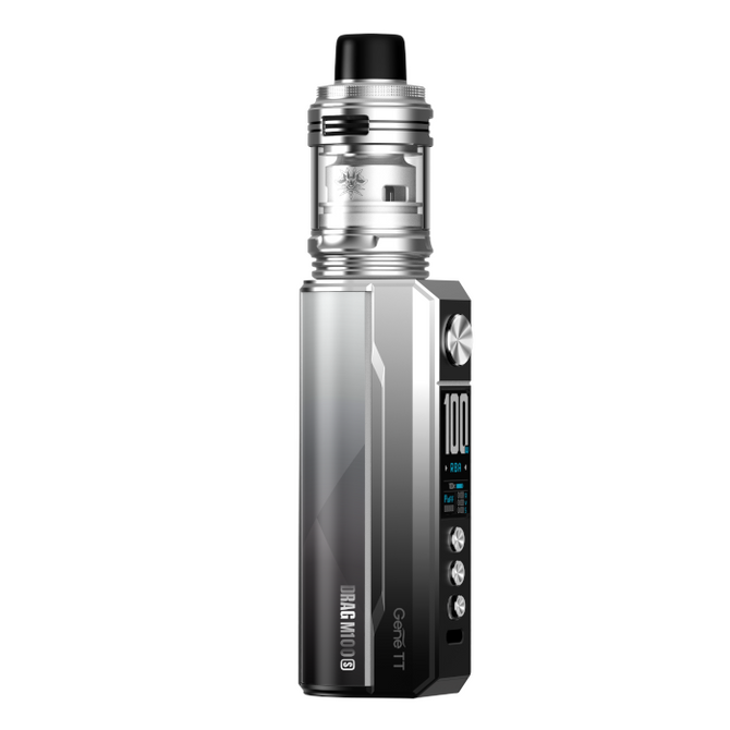 VOOPOO M100s KIT BLACK & DARKWOOD Main image