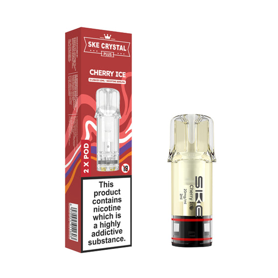 SKE CRYSTAL PLUS PREFILLED PODS CHERRY ICE (10) Main image