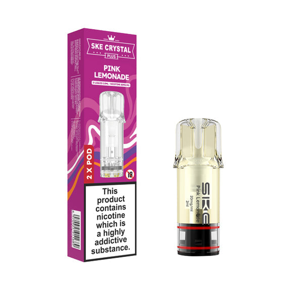 SKE CRYSTAL PLUS PREFILLED PODS PINK LEMONADE (10) Main image
