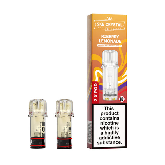 SKE CRYSTAL PLUS PREFILLED PODS RIBERRY LEMONADE (10) Main image