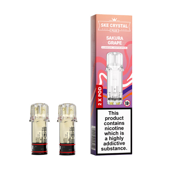SKE CRYSTAL PLUS PREFILLED PODS SAKURA GRAPE (10) Main image