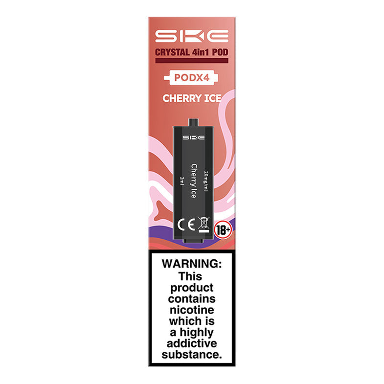 SKE CRYSTAL 4in1 PREFILLED PODS CHERRY ICE (10) Main image