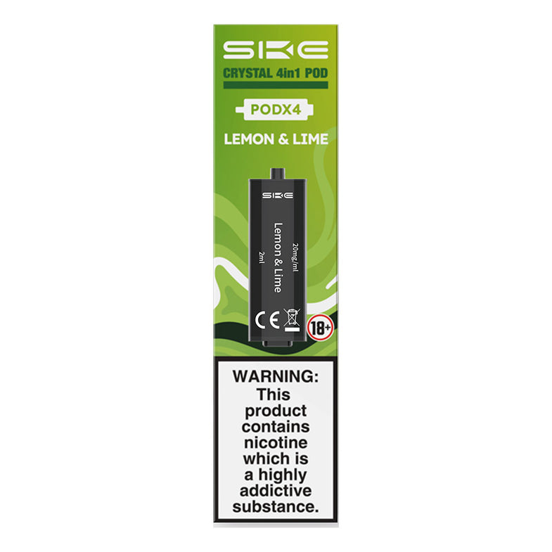 SKE CRYSTAL 4in1 PREFILLED PODS LEMON & LIME (10) Main image