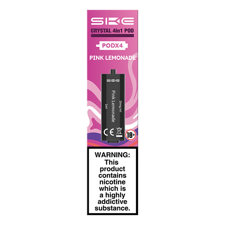 SKE CRYSTAL 4in1 PREFILLED PODS PINK LEMONADE (10) Main image