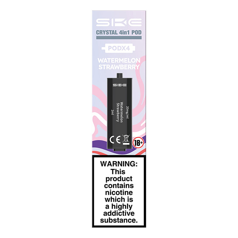 SKE CRYSTAL 4in1 PREFILLED PODS WATERMELON STRAWBERRY (10) Main image