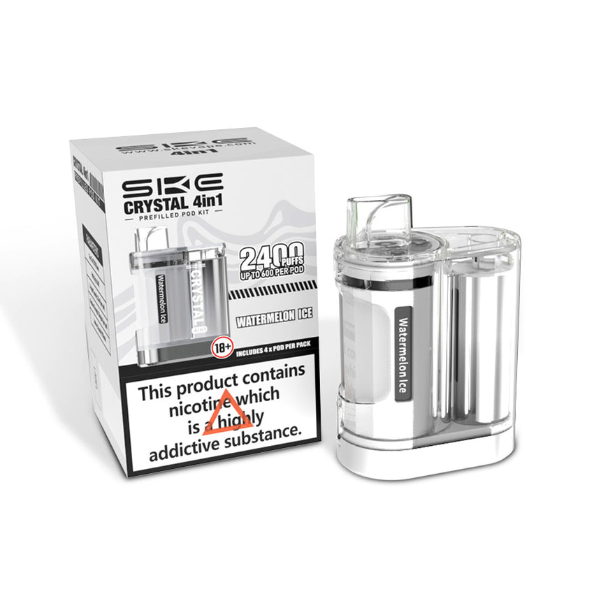 SKE CRYSTAL 4in1 2400 POD KIT WATERMELON ICE (5) Main image