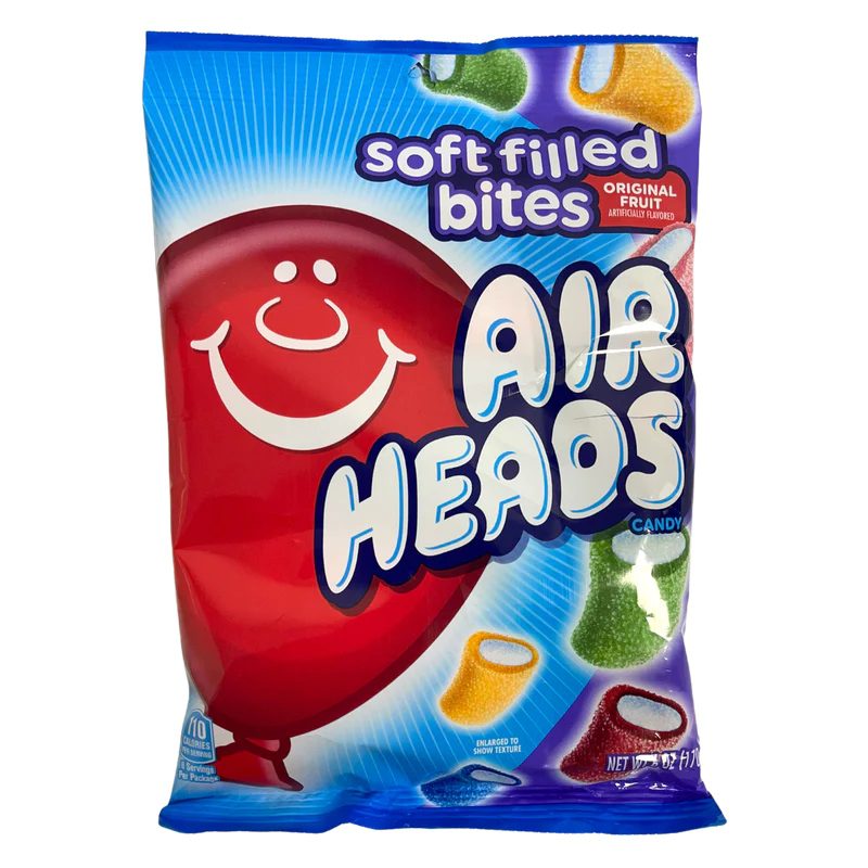 Airhead Soft Filled Bites Original Fruit 170g Main image