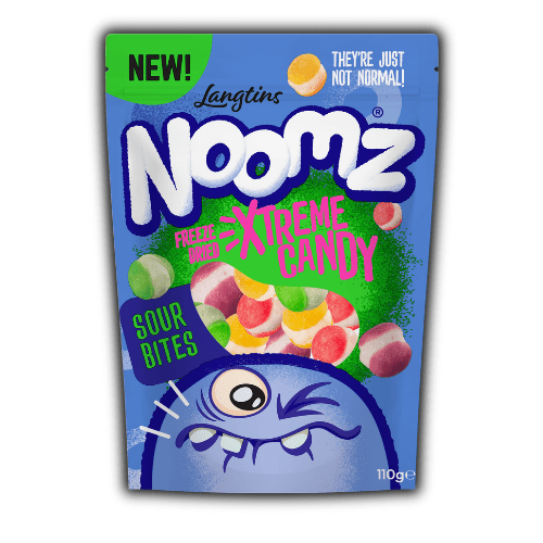 Noomz Freeze Dried Xtreme Candy Sour Bites 110g Main image