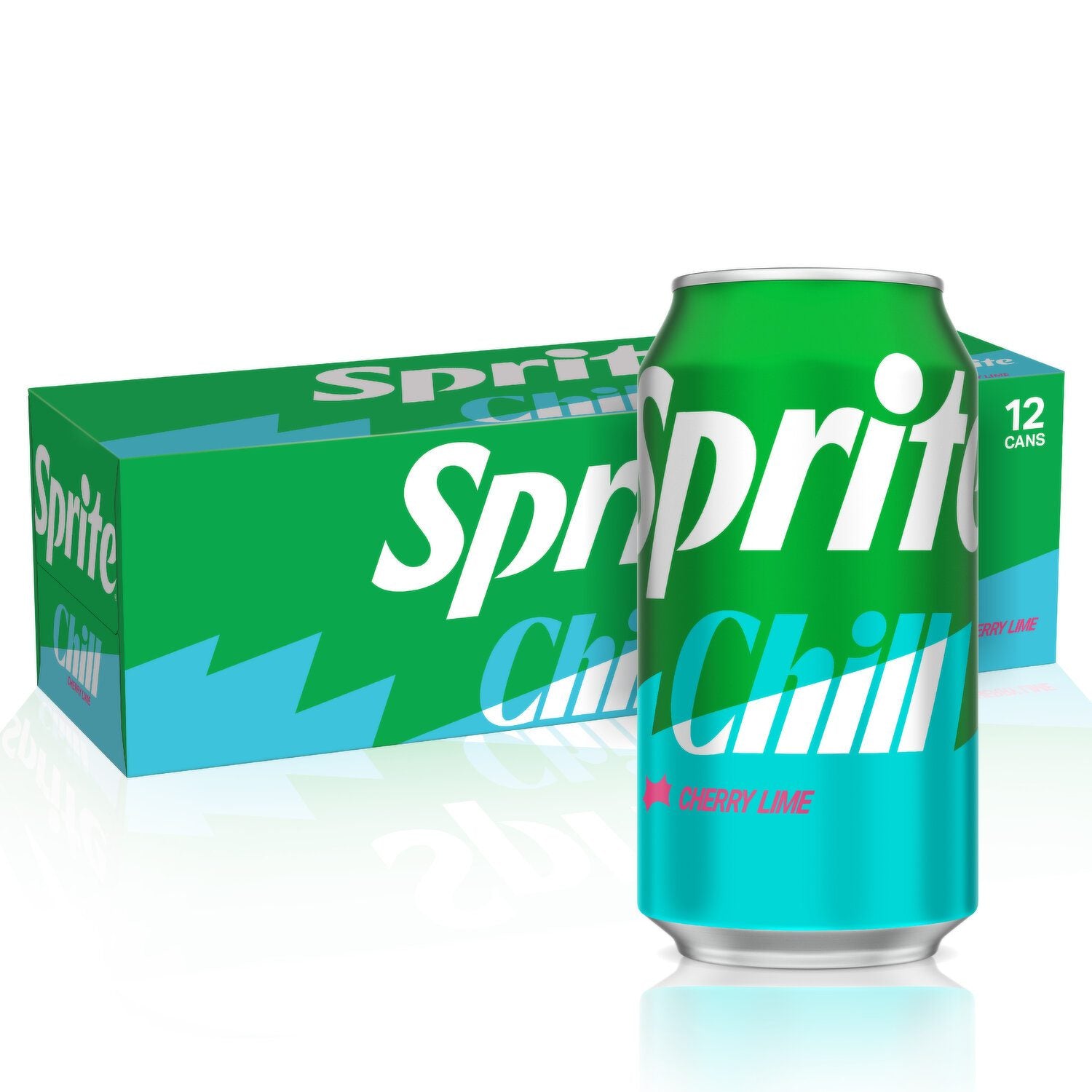 Sprite Chill Cherry Lime 355ml 12pack Main image